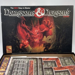 VTG 90s 1991 TSR D&D Dungeons & Dragons Easy to Master Board Game 1070 No Dice - Picture 1 of 10