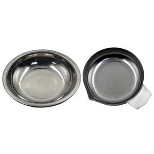 2Pcs Mini Stainless Steel Electronic Scale Trays for Accurate Weight Measurement - Picture 1 of 8