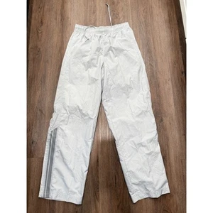 Pantalones deportivos Nike grises vintage para hombre calentamiento bordado logotipo rayas m - Imagen 1 de 11