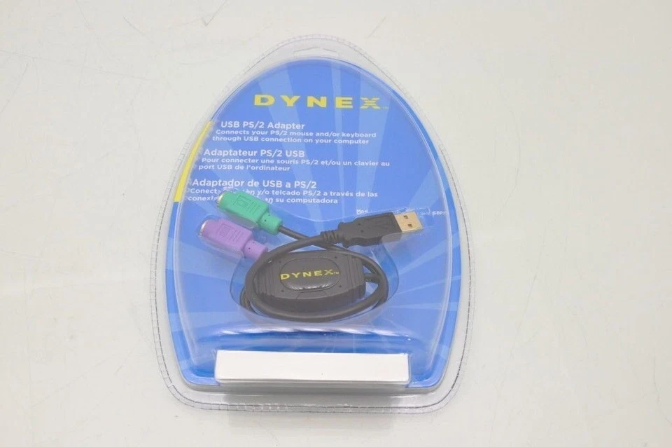 Dynex DX-USB- PS/2 Adapter - NEW - Image 1 of 2