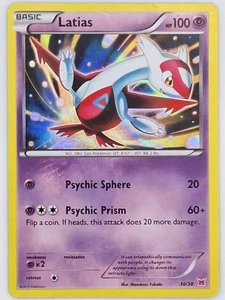 Pokemon TCG Latias 30/30 XY Latios & Latias Trainer Kit Holo Rare Card - Picture 1 of 2