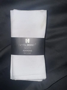 Set of 12 Hotel Monet Napkins 18.5” X 18.5” - Picture 1 of 3