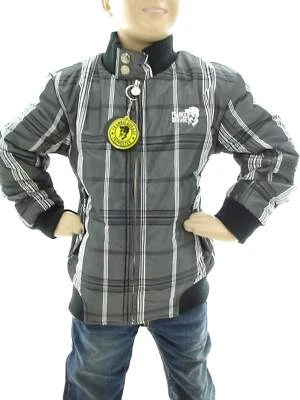 Giubbino Bomber bambino Frankie Garage art. CS10062, grigio SOTTOCOSTO OUTLET - Immagine 1 di 4