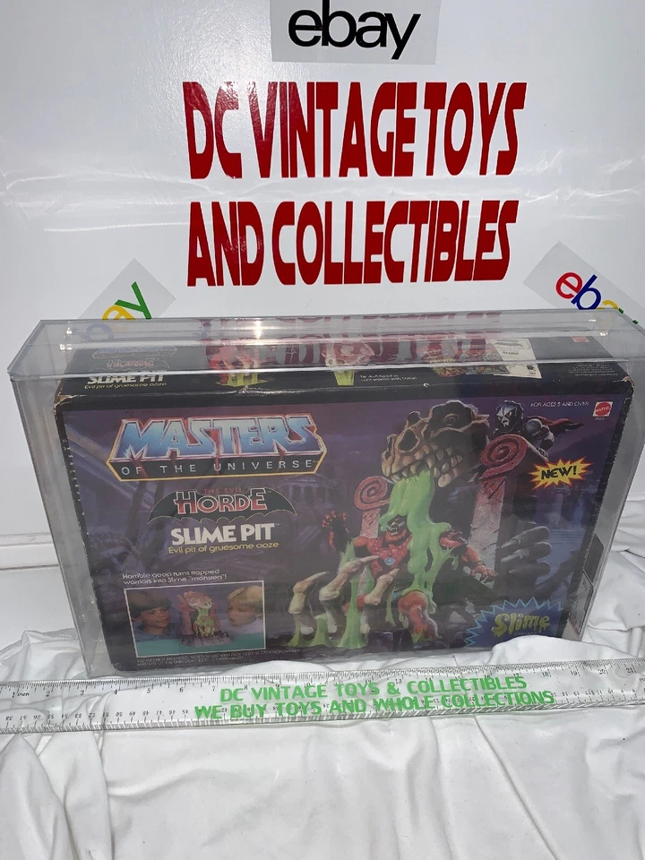Vintage 1986 MOTU Slime Pit AFA 80 Series 5 Masters of The Universe Mattel MISB