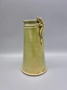 A German Studio Pottery Tapered Vase By Artist Johannes Makolies. - Picture 1 of 11