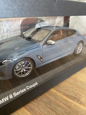 NOREV 1/18   80432450995 - BMW 8 Séries Coupé - Métal . Barcelone bleu - Photo 1/4