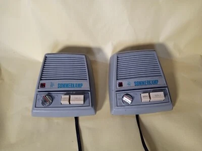 SOMMERKAMP IC - 500 AM WIRELESS INTERCOM PAAR VINTAGE FUNKTIONSFÄHIG - Bild 1 von 3