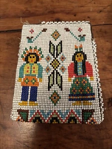 Native American Beadwork Coin Purse & Wallet - Need Restoration. - Picture 1 of 5