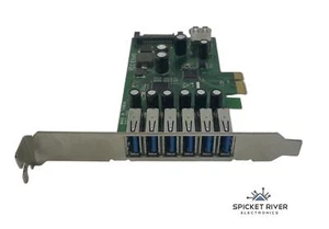 Tarjeta adaptadora StarTech PEXUSB3S7 7 puertos USB 3.0 SuperSpeed PCIe - Imagen 1 de 4