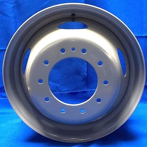 08-25 DODGE RAM 4500 5500  19.5"x6 INCH Steel Dually Wheel Rim 10 Lug 5 Slot - Picture 1 of 10