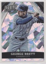 2015 Panini National Convention VIP Cracked Ice /25 George Brett #58 HOF
