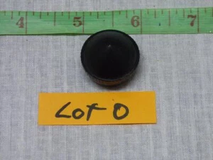 PERILLAS DE RADIO DE BAQUELITA ABOVEDADAS NEGRAS VINTAGE (LOTE O) - Imagen 1 de 1