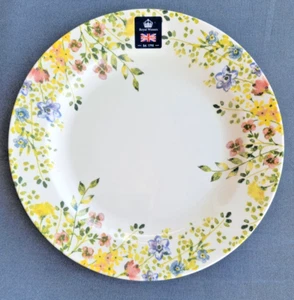 Royal Wessex Spring Floral Dinner Plates 10 3/8" Set of 4 England New - Picture 1 of 5