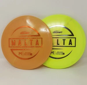 Malta ESP PMB Ezra Bagged 2 Disc Set 166g & 168g Used Discraft Prime Discs Rare - Picture 1 of 5