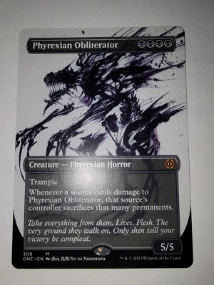 Phyrexian Obliterator (Showcase) Phyrexia: All Will Be One Regular - Image 1 of 2