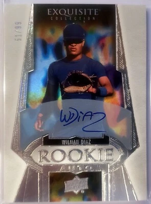 2021 Upper Deck Goodwin Champions WILMAN DIAZ Rookie On-Card AUTO! /99! - Image 1 of 2