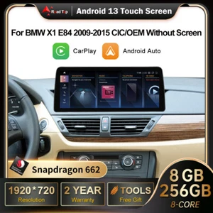 Radio de coche para BMW X1 E84 CIC / sin pantalla 4G Android 13 8+256 GB Carplay GPS Navi - Imagen 1 de 17