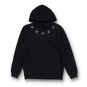 Givenchy Black 3D Metal Stars Overlay Hoodie | Size M SS13 $1690 - Picture 1 of 6