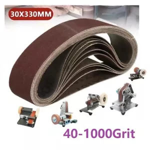 Schleifbänder 30x330mm 40-1000Grit Schleifband Sander Sanding Belt Schleifpapier - Bild 1 von 19