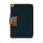 QUALITY MACALLY BLUE FOLIO CASE STAND FOR APPLE iPAD MINI 3-2-1#G