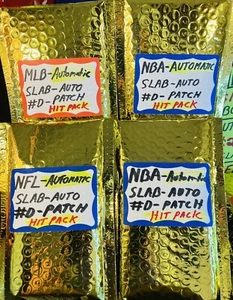 Baseball Hot Pack🔥Automatic SLAB-AUTO-#D-PATCH💰Great Value💰Amazing Pack-HITS - Picture 1 of 12