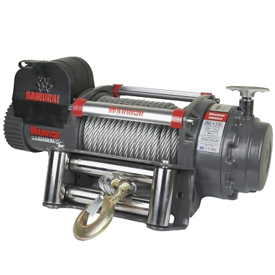 WARRIOR WINCH Warrior Samurai 20000lb Electric Winch 12v 24v With Hand Remote Tough HeavyDuty