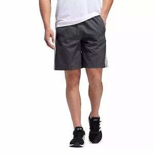 Pantalones Cortos Adidas Para Hombre Grandes Negros Tejidos Climalite Bolsillos Entrenamiento Activo Gimnasio Nuevos - Imagen 1 de 6