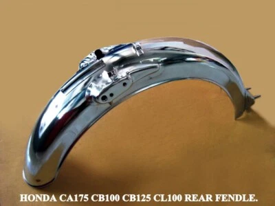 Fit HONDA CA175 CB100 CB125 CL100 CL100S CL125S REAR FENDER  #BI2342# Foto 1 de 4