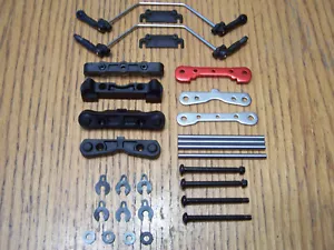 Arrma V5 Kraton 6s BLX Upper & Lower Hinge Pins Swaybars & Suspension Mount Set - Picture 1 of 2