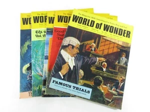5x World Of Wonder For All Boys and Girls Magazines Vintage No's 146-150 1973 - Picture 1 of 10