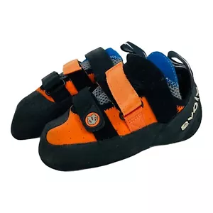 Zapatos de Escalada Evolv Shaman Para Hombre Naranja Azul Talla 5 M Nuevos - Imagen 1 de 8
