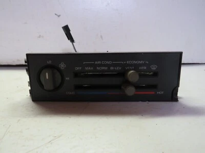 88 PONTIAC FORMULA TRANS AM FIREBIRD CALENTADOR AIRE ACONDICIONADO INTERRUPTOR DE CONTROL DE CLIMA Foto 1 de 4
