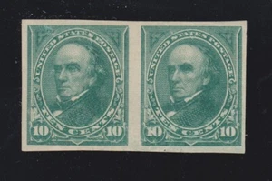 US 273P5 10c Webster Plate Proof on Stamp Paper XF SCV $325 (-02) - Picture 1 of 2