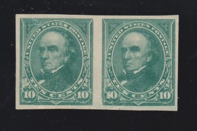 US 273P5 10c Webster Plate Proof on Stamp Paper XF SCV $325 (-02) - Image 1 of 2