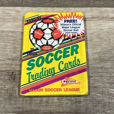 Tarjetas coleccionables vintage de las Grandes Ligas de Fútbol del Pacífico 1990-91 Foto 1 de 2