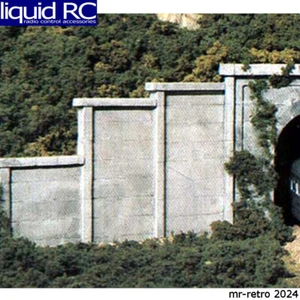 Woodland Scenics C1158 N Retaining Wall Concrete 6 - Picture 1 of 1