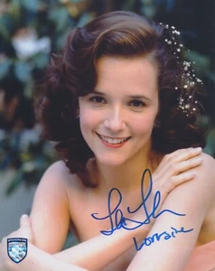 Foto firmada de LEA THOMPSON DE REGRESO AL FUTURO 8x10 OPX 063562 - Imagen 1 de 3