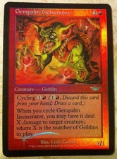 Foil Gempalm Incinerator - Legions - Magic: The Gathering