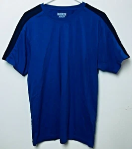 Brooklyn Xpress Blue and Black Tee T-Shirt S/S Mens Size Large - Picture 1 of 3