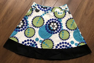 My Michelle Size 9 Skirt Womens Blue,White,Green &Black - Image 1 of 4
