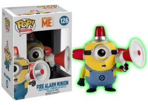 Funko POP Fire Alarm Minion FYE Exclusive Glows In The Dark #126 by FunKo - Picture 1 of 1
