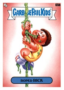 2020 Garbage Pail Kids Late to School #65b Roped Rick