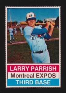 1976 HOSTESS #126 Larry Parrish MONTREAL EXPOS (volle Linien) Neuwertig mit C - Bild 1 von 2