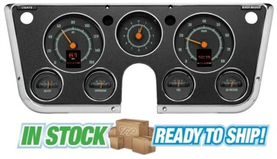 Camión Chevrolet GMC Blazer 1967-72 Dakota Digital RTX-67C-PU-X medidores suburbanos Foto 1 de 4