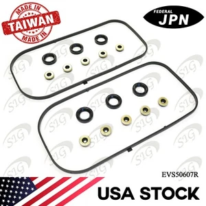 Juego de juntas de cubierta de válvula de motor para Honda Ridgeline 2006-2008 3,5 L V6 3471cc - Imagen 1 de 5