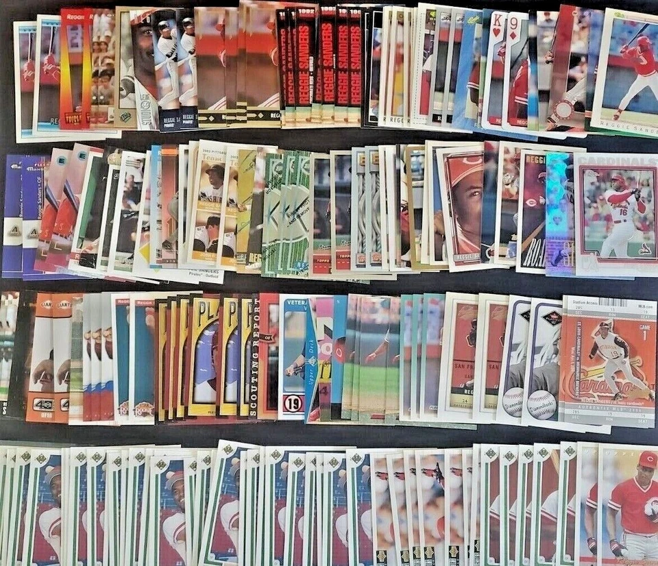 REGGIE SANDERS YOU PICK SEE SCANS OF EVERY CARD - Image 1 of 1