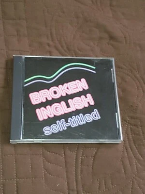 BROKEN LNGLISH SELF-TITLED Very Rare Oop Cd 1993 After School Records - Image 1 of 4