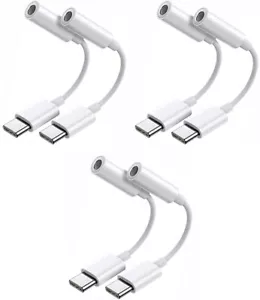 6 x USB tipo da C a 3,5 mm auricolare donna jack adattatore auricolare adattatore audio - Foto 1 di 6