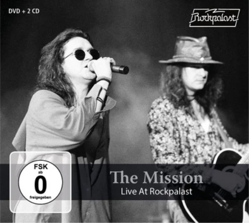 The Mission live At Rockpalast 2cd DVD Digipack 2018