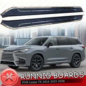 2PC Side Steps Nerf Bars Running Boards Fits For Lexus TX 2024-2026 Side Pedal - Picture 1 of 6